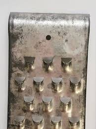 Vntg/Antq"Super" Cheese Vegetable Graters Shredders Flat Curved Ends Set of 2 | eBay