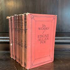 COLLECTION OF EDGAR ALLEN POE BOOKS 1904 — Lots of Furniture