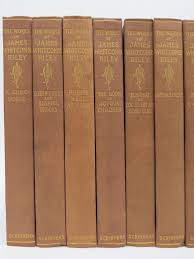 THE WORKS OF JAMES WHITCOMB RILEY (HOMESTEAD EDITION) (COMPLETE 12 VOLUME SET) by James Whitcomb Riley: Very Good+ Hardcover (1904) | Sage Rare & Collectible Books, IOBA