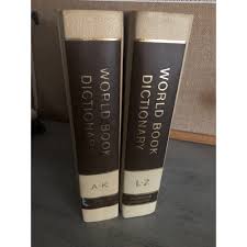 1974 Thorndike Barnhart The World Book Dictionary Set ...