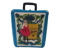 Vintage 1968 Mattel the World of Barbie Doll Case With ...