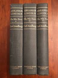 1939 Abraham Lincoln The War Years Carl Sandburg Volumes II ...