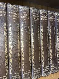LEATHER set; THE WORKS OF ABRAHAM LINCOLN. Limited Sponsors ...