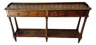 1990s Traditional Style Century Console Table | Chairish