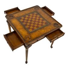 THEODORE ALEXANDER Acacia Game Table | Grandview Mercantile