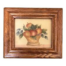 1970s Original Theorem Folk Art Painting | Chairish