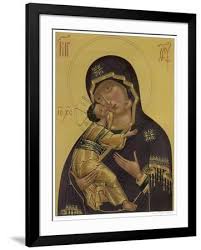Medieval Depiction of Mary and Baby Jesus' Art | AllPosters.com