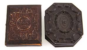 Sold at Auction: 19th C. 1/9 PLATE DAGUERREOTYPE CASES - LOT