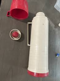 Vintage Thermos Quart Model 2402 with Cup Glass Insulated ...