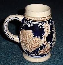 Antique German Dancing Couple Beer Stein In Woods Collectible Man Cave Gift! | eBay Australia