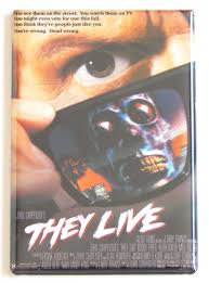 They Live FRIDGE MAGNET movie poster | eBay
