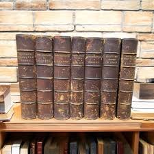 Antique Bohn's Standard Library Goethe 7 Volume Collection 1870s Leather Staging | eBay