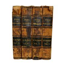 Sold at Auction: PUB. 1847, FIRST EDITION, ILLUSTRATED PLATES, "HISTORY OF THE REFORMATION OF THE SIXTEENTH CENTURY" BY J.H. MERLE D'AUBIGNE, VOL. II-IV HARDCOVER BOOKS.