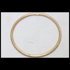 Vintage 14K Gold Thin Bangle Bracelet. For Sale at Ruby Lane