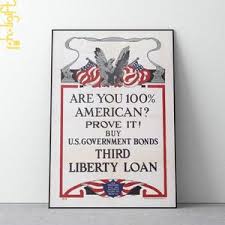 Liberty Loan Poster - Etsy New Zealand