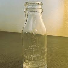 Vintage Thomas Edison Battery Oil Bottle | Clear Glass ...