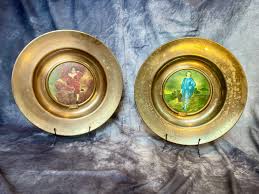 Buy Trafford Plaques Series No1 Old Masters 'the Red Boy' Lawrence 1769 & 'the Blue Boy' Gainsborough 1727 Painted Enamel Inlays Crafted Copper Online in India - Etsy