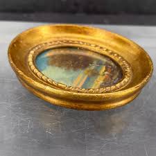 Collection of Italian Florentine Gilt Wood Art Frames Circa 1950's For Sale at 1stDibs