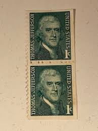 Thomas Jefferson 1 cent Postage Stamps Green Rare | eBay