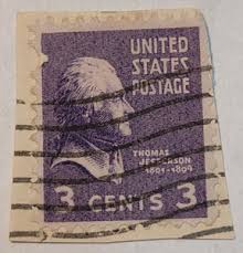 Thomas Jefferson 3 Cent Stamp | eBay