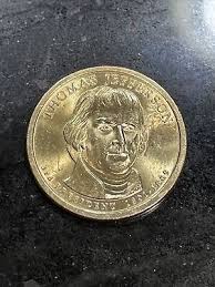 Rare Thomas Jefferson $1.00 Coin, 1801-1809, 2007 P, Position A Engraving | eBay