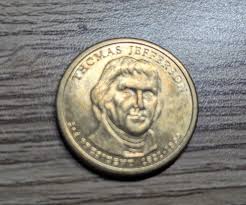 1801-1809 Thomas Jefferson 3rd President Rare Gold Dollar Coin Free Ship | eBay