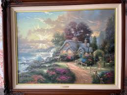 Thomas Kinkade A New Day Dawning Lithograph Signed S/N ...