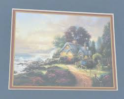 Thomas Kinkade 'A New Day Dawning' Framed Giclée Painting ...