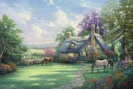Perfect Summer Day by Thomas Kinkade