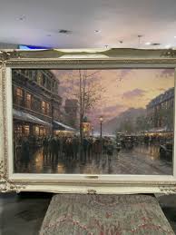 Thomas Kinkade Boulevard of Lights, Paris Studio Proof ...