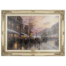Sold at Auction: Thomas Kinkade, Thomas Kinkade "Boulevard ...