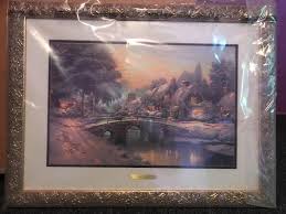 Thomas Kinkade Cobblestone Christmas Cobblestone Lane VI ...