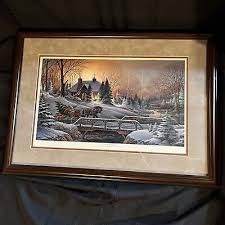 Terry Redlin "Heading Home" Beautifully Framed & Double ...