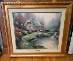THOMAS KINKADE "EVERETT'S COTTAGE" HAND SIGNED LIMITED ...