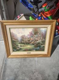 thomas kinkade paintings signed canvas | eBay