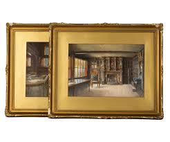 Lot - Albert Henry Findley (1880-1975): Two Works (Interiors)