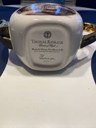 🫖THOMAS KINKADE "HOME IS WHERE THE HEART IS” DECORATIVE TEAPOT~TELEFLORA GIFT | eBay