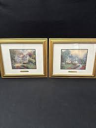 Thomas Kinkade Home is Where the Heart is I & II Framed Lithographs 16.5”x13.5” | eBay