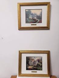 Thomas Kinkade Prints Home Is Where The Heart Is #1 and #2, Set of 2 17"x14" ea. | eBay
