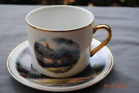 Thomas Kinkade Moonlight Cottage Teacup and Saucer ...
