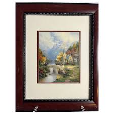 Mountain Chapel by Thomas Kinkade -- Accent Print with ...
