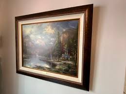 Thomas Kinkade “MOUNTAIN MAJESTY” Beginning of a Perfect Day III DNA #1230/3950 | eBay