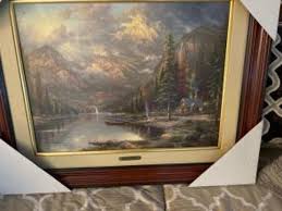 thomas kinkade painting Like new | Mercari
