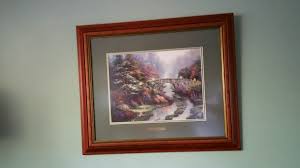 Thomas Kinkade Lithograph COA S/N 2655 of 2850 12 x 16 ...