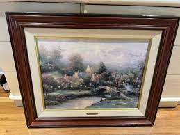 Thomas Kinkade“Lamplight Village” Limited Edition 238/4950 ...