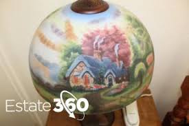 THOMAS KINKADE PAINTER OF LIGHT TABLE LAMP. DIMENSIONS:24 ...
