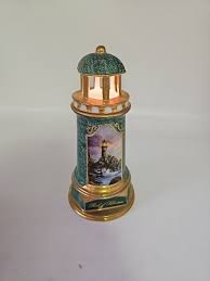 Thomas Kinkade Rock of Salvation Lighthouse Porcelain ...