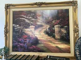 Thomas Kincaide Spring Gate Gallery Proof | eBay