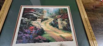 Spring Gate Thomas Kinkade the road no taken | eBay