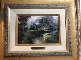 2) Thomas Kinkade Stillwater Cottagel 5 x 7 | eBay